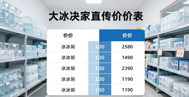 大冰块批发厂家怎么选？郑州直供渠道靠谱吗