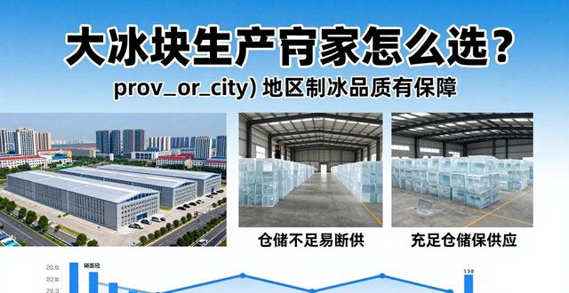 大冰块生产厂家怎么选？郑州地区制冰品质有保障