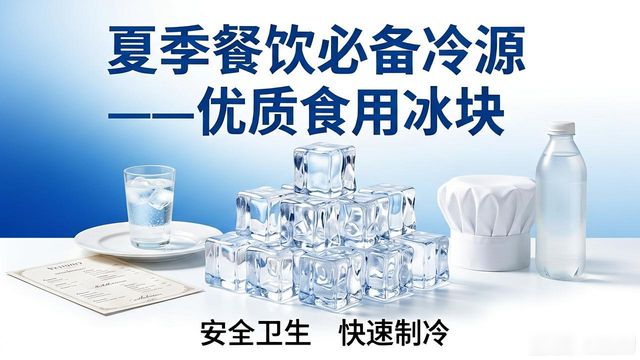 餐饮食用冰块供应商选择_食用冰块与普通冰块区别_郑州食用冰块销售